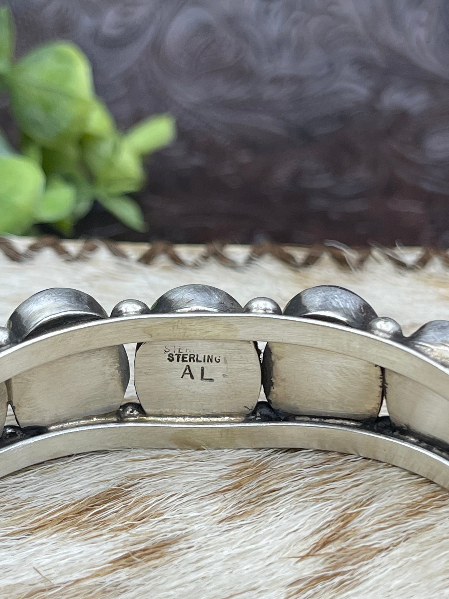 5.5" - 7" 5 Stone Lapis Cuff