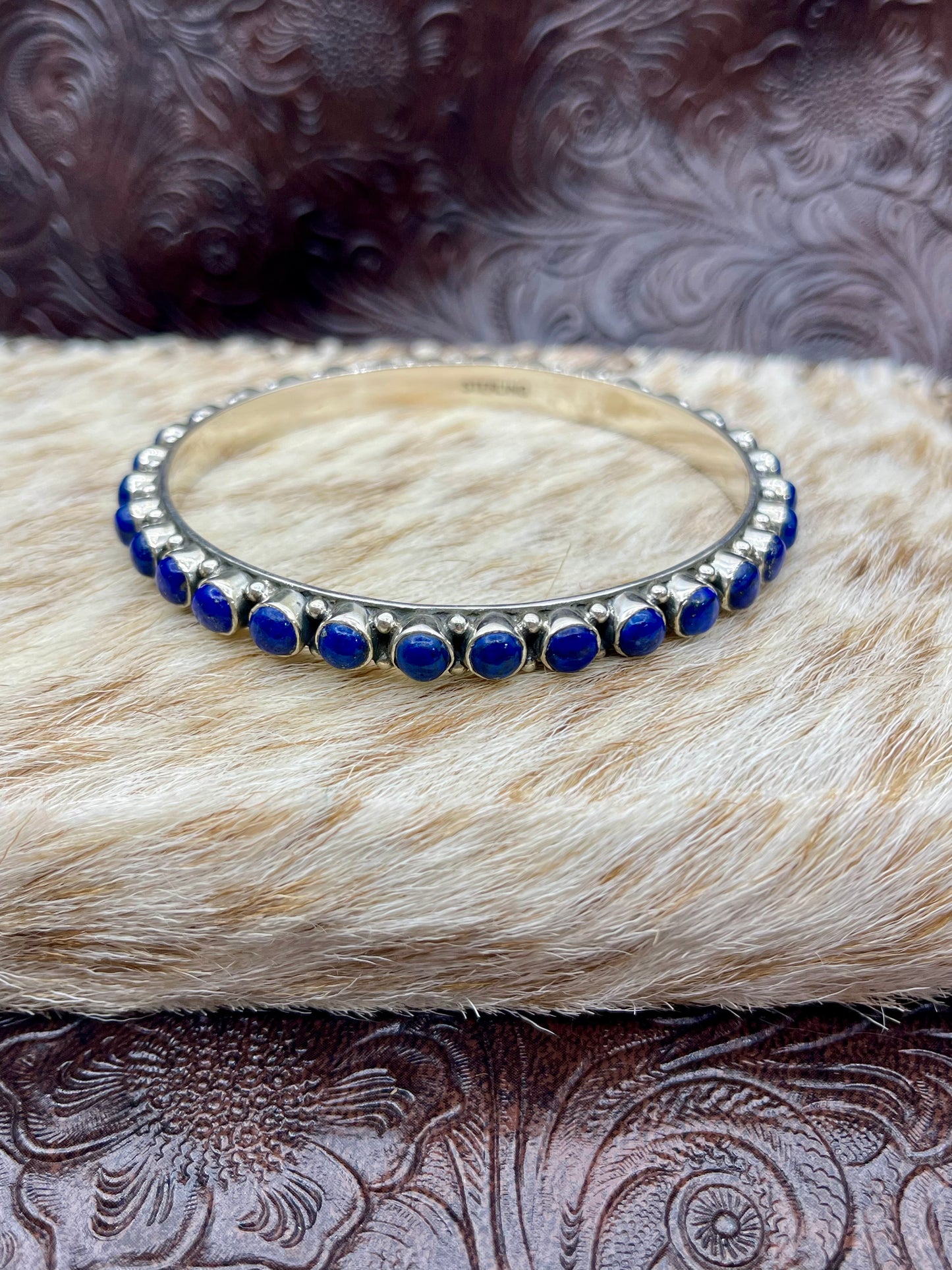 8'' Lapis Bangle