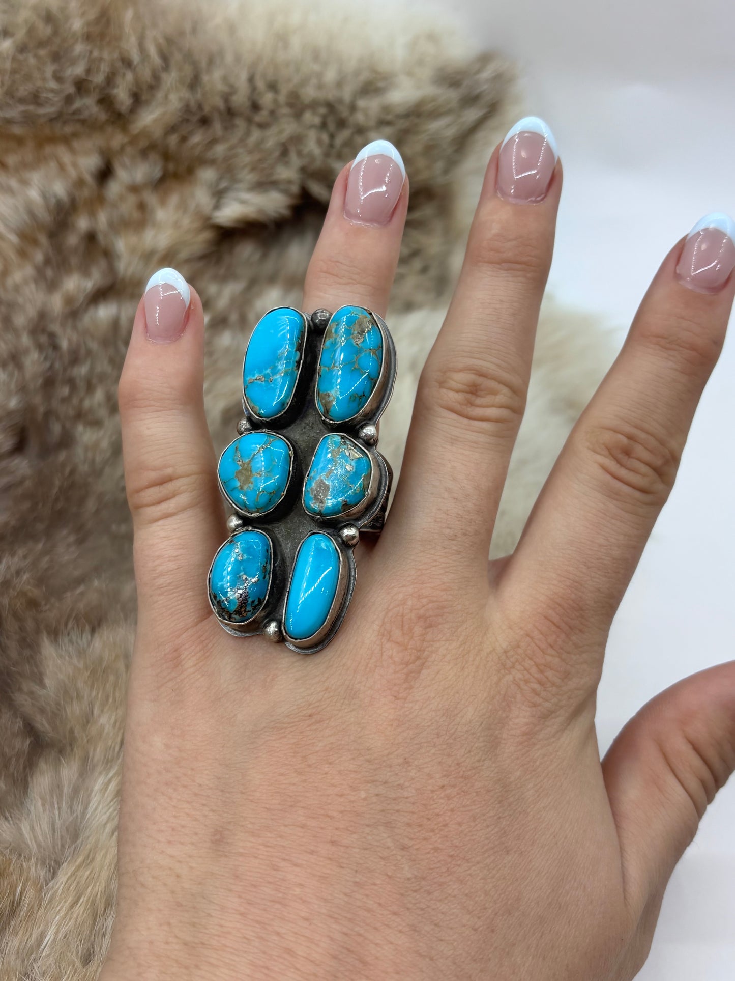12.5 Kingman Turquoise Ring