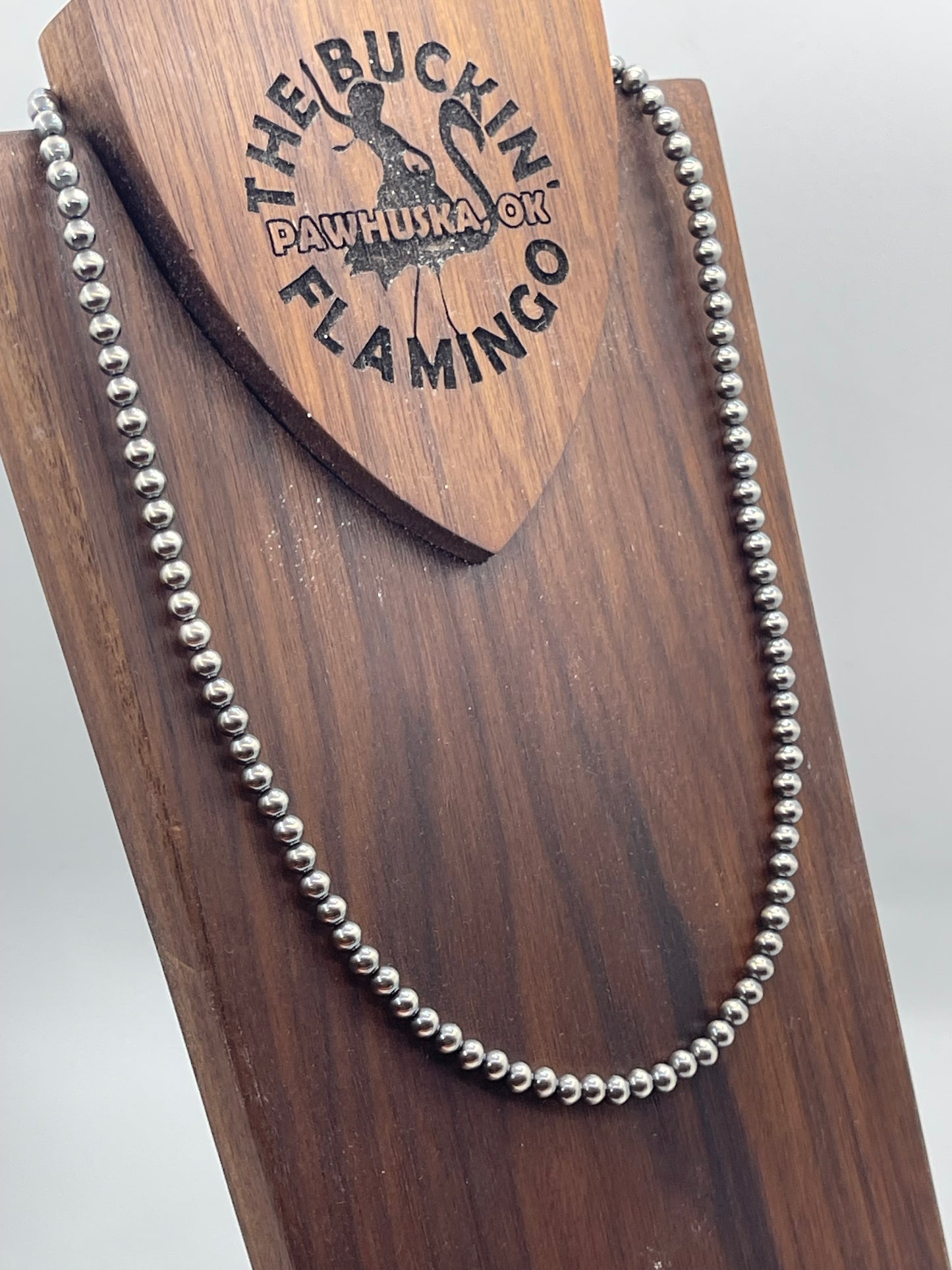 21" 5mm Navajo Pearls