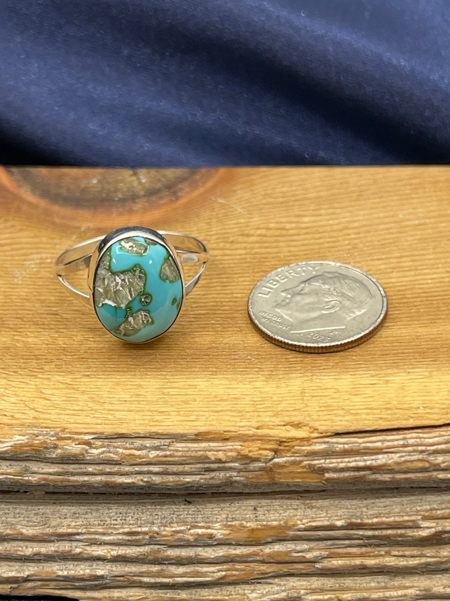 9.0 Sonoran Gold Turquoise Ring