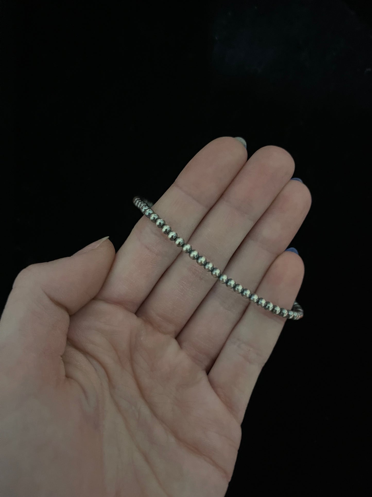 9" + 1" 3mm Navajo Pearl Extender