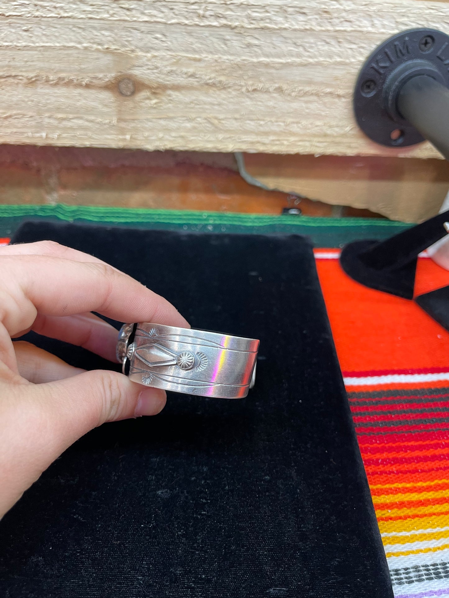 Oval Golden Hills Turquoise Bracelet