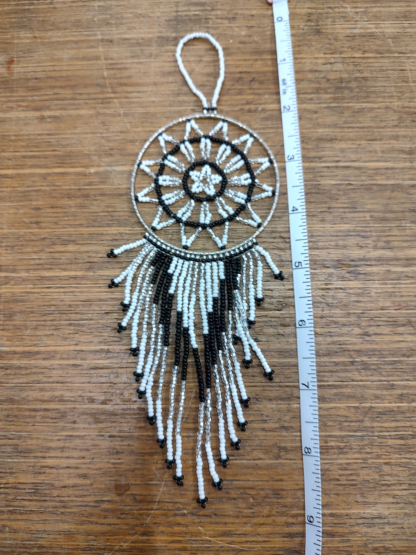 Beaded Dreamcatcher ornament