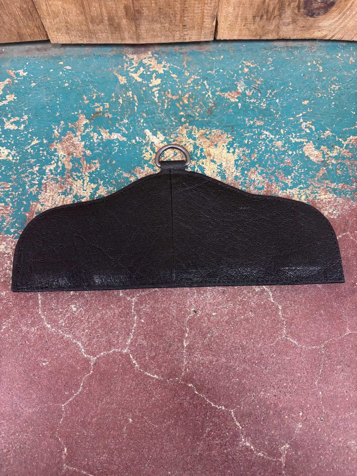 Black And White Cowhide Scarf Hanger