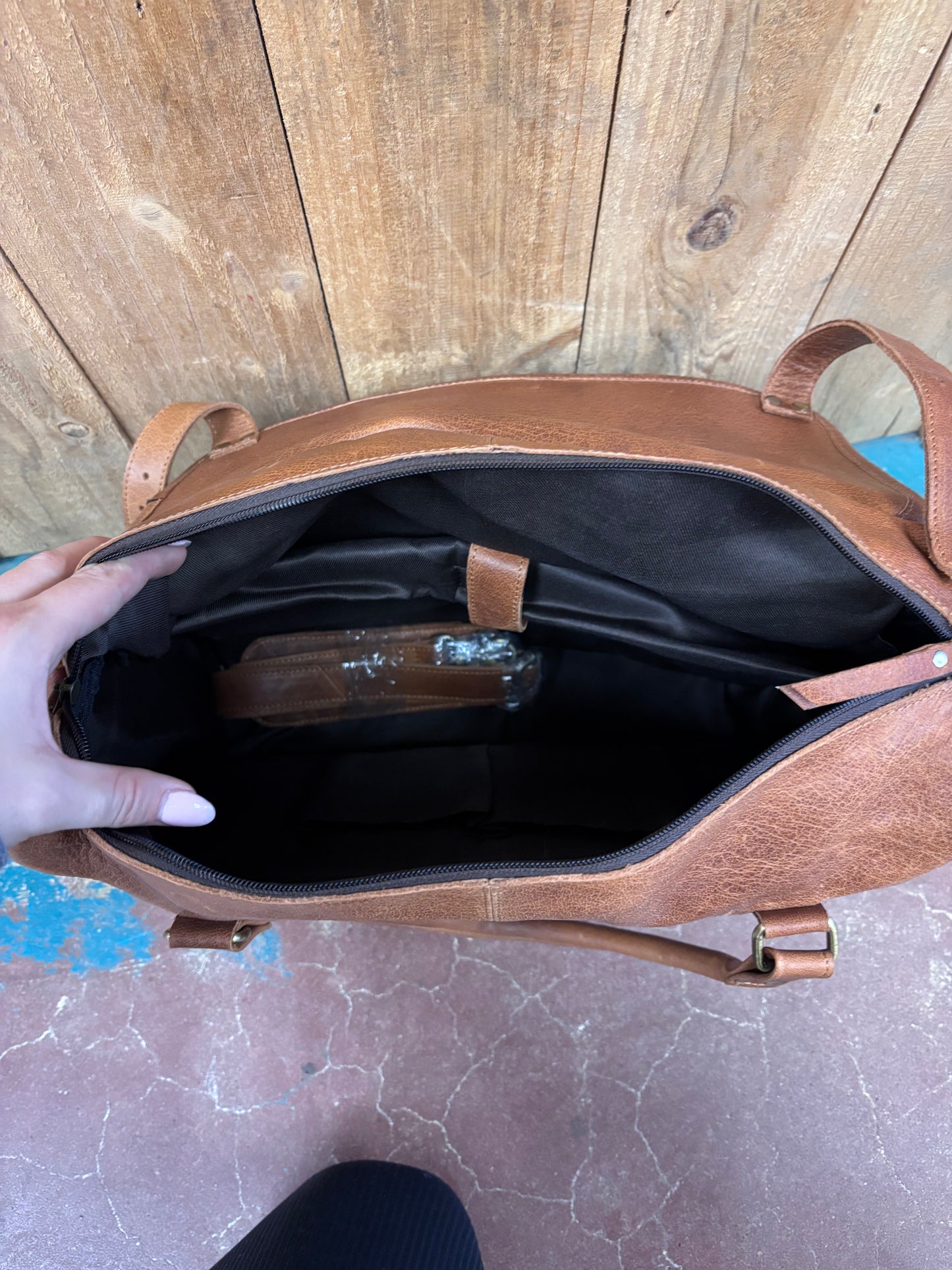Brown Leather Briefcase