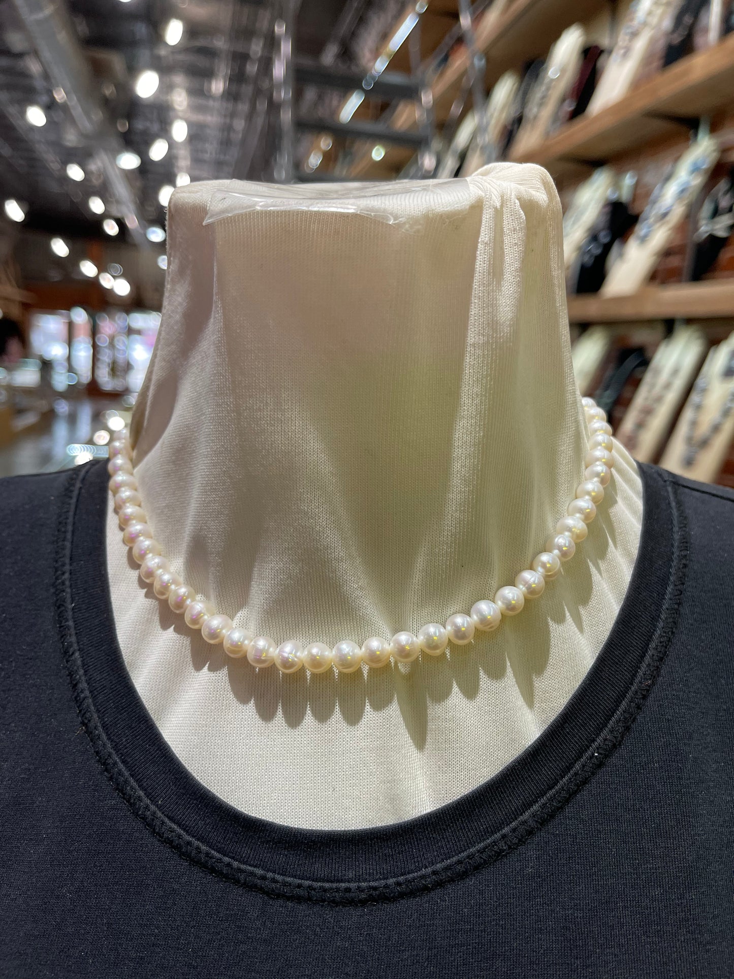 Fresh Water Pearls 16" 8/9mm bead