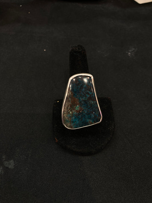10.0 Heavy Turquoise Ring