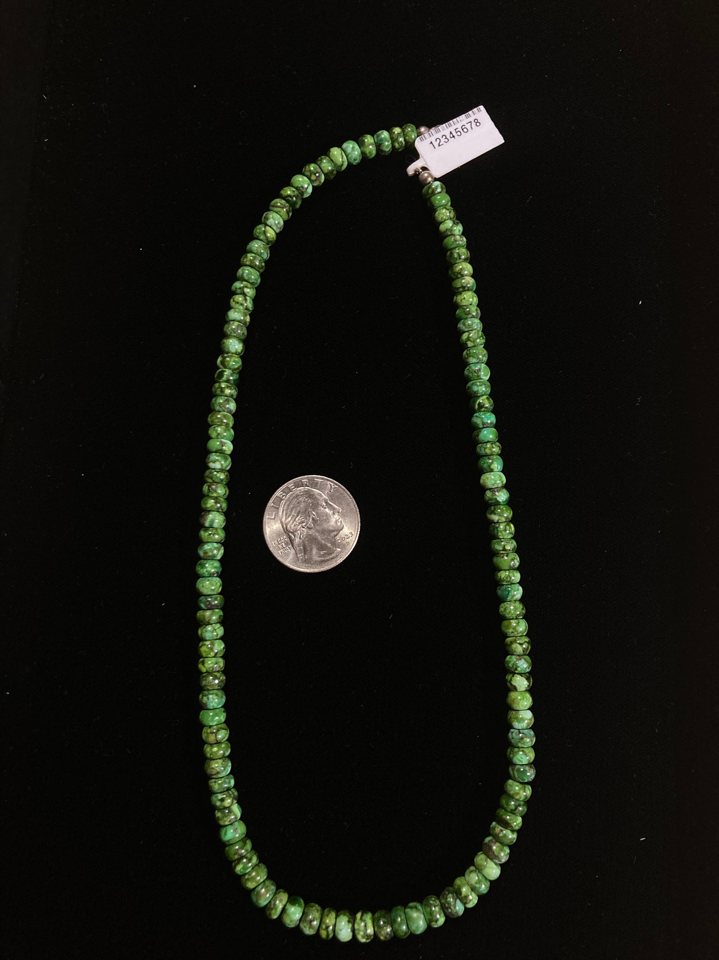 18” Sonoran Gold Turquoise Beaded Necklace