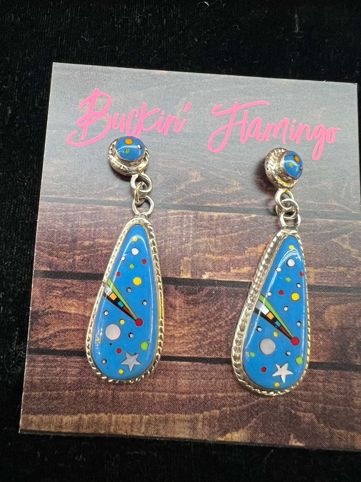 Interstellar Post Dangle Earrings
