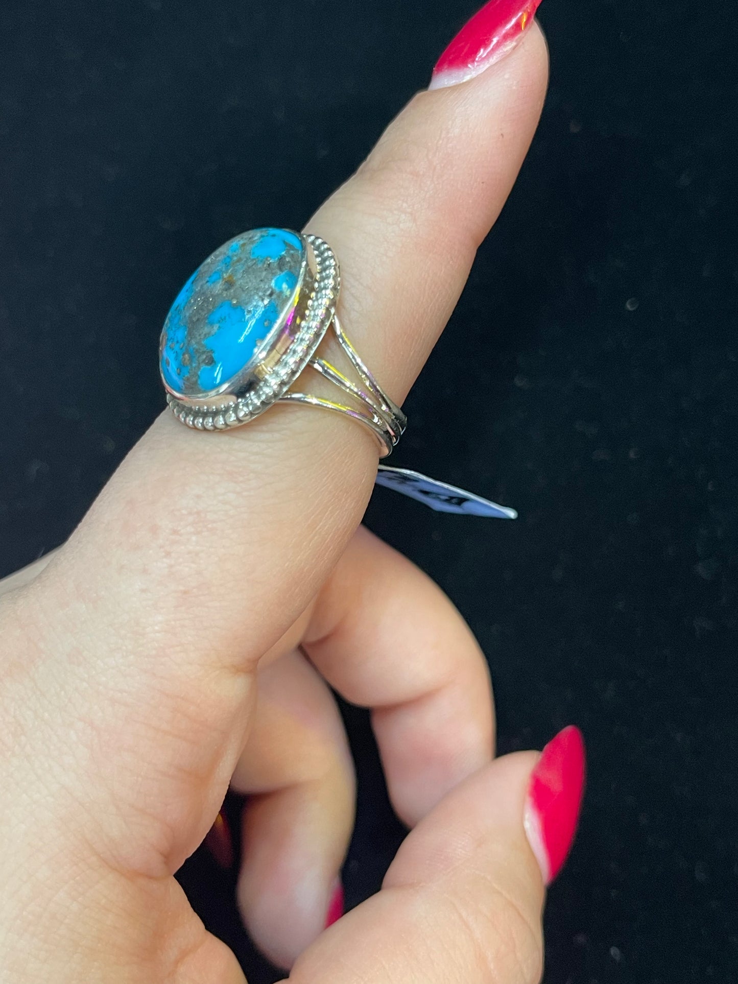 6.5 Kingman Turquoise Ring