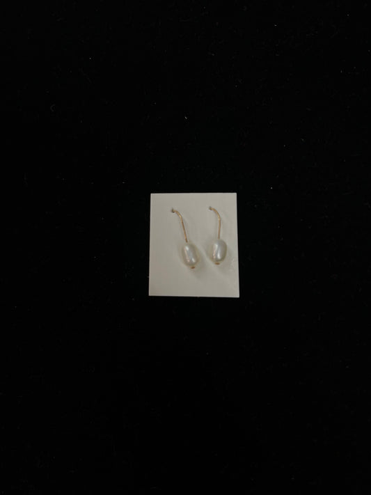 Fresh Water Pearl Dangle Earrings with 14k Gold Filled Hook