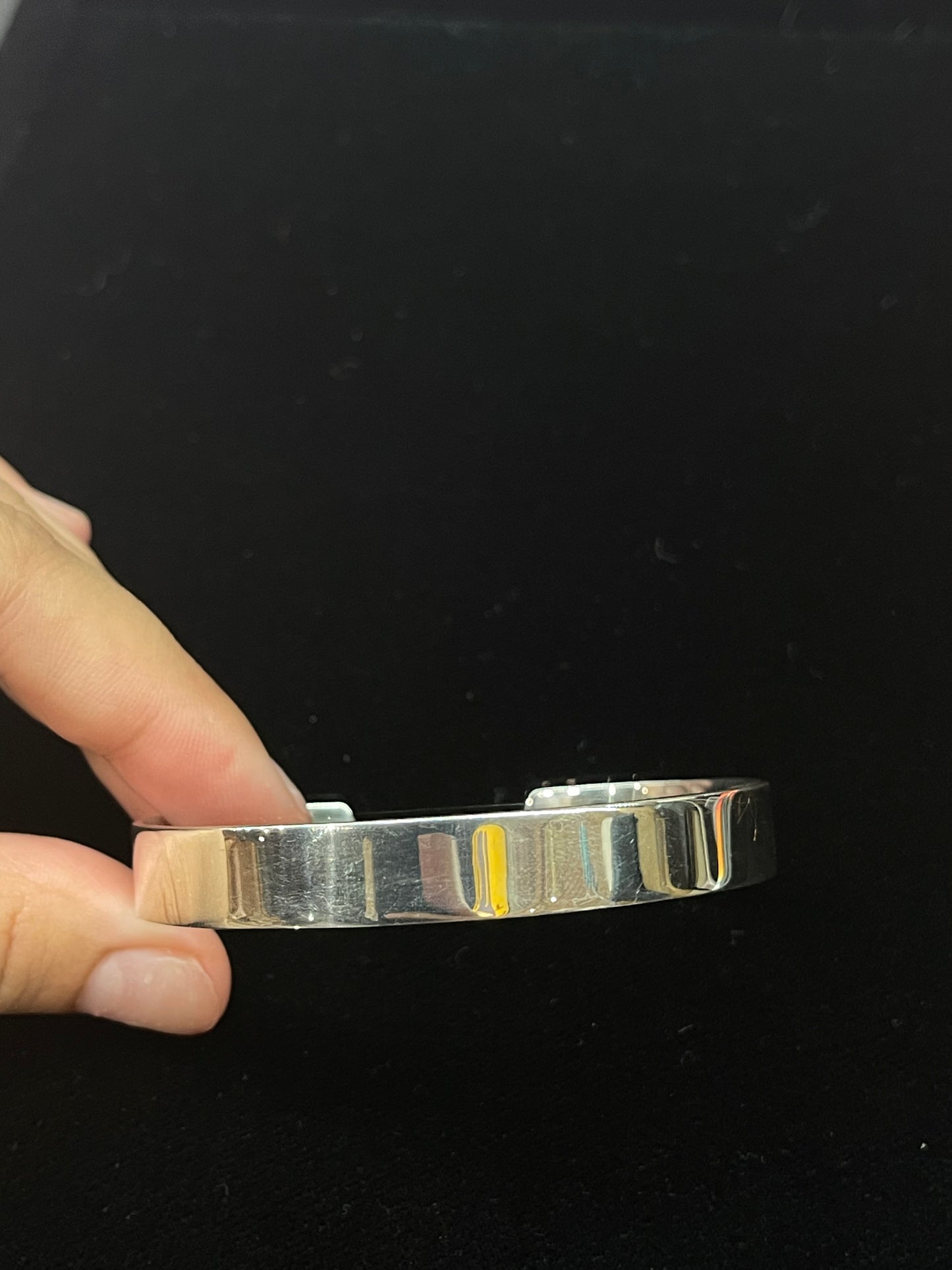 7”- 8 1/4” Sterling Silver Vintage Cuff