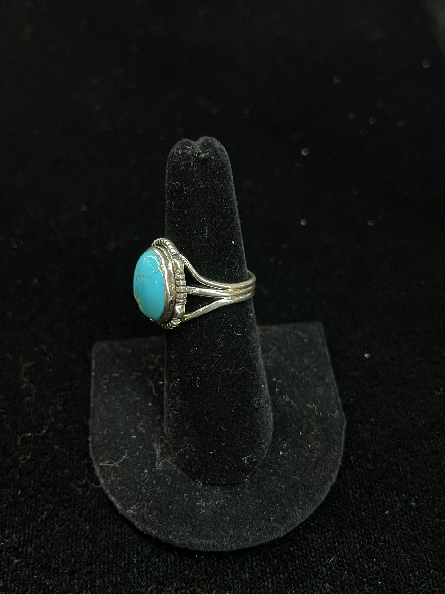 6.5 Turquoise Ring by Running Bear