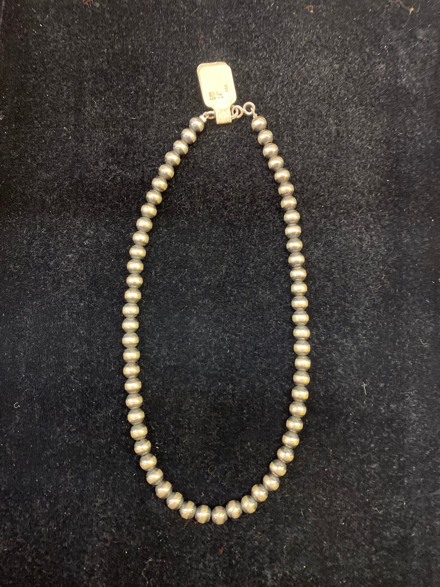 14” 6mm Navajo Style Pearls