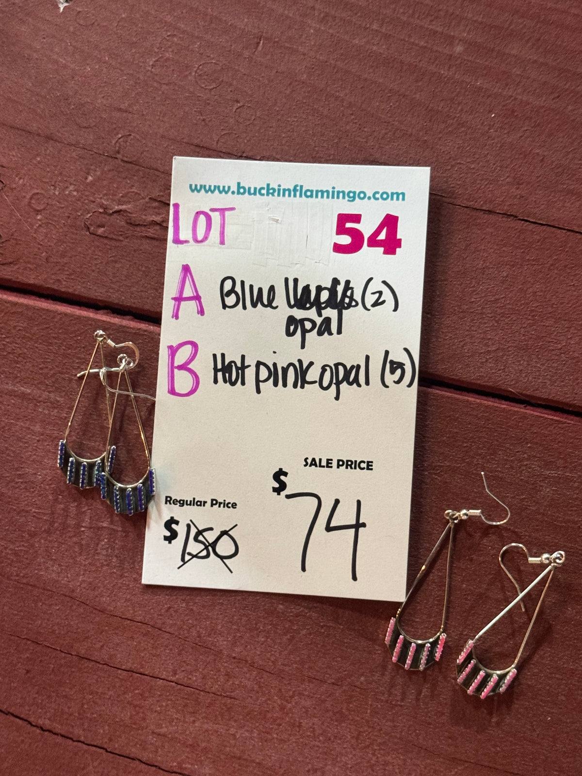 Lot 54A 10/18 Blue Opal