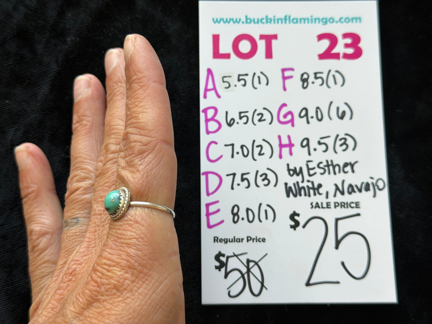 LOT 23 E 8/30 8.0 by Esther White, Navajo