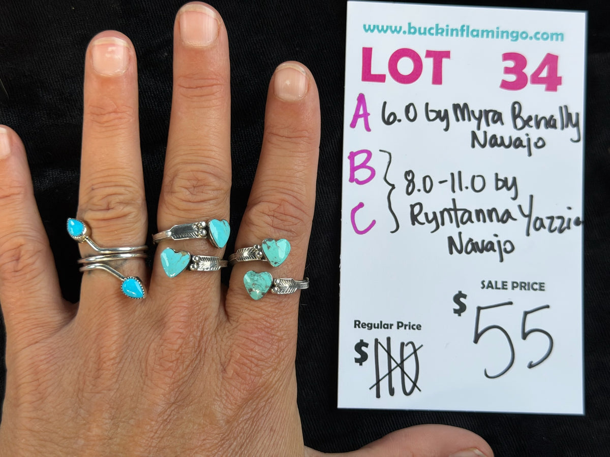 LOT 34 A 9/20 6.0 by Myra Benally, Navajo