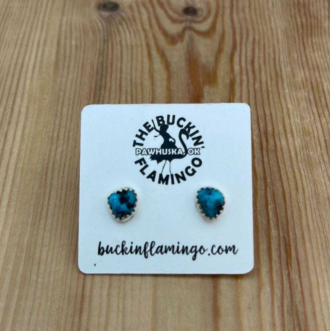 Turquoise Post Earrings
