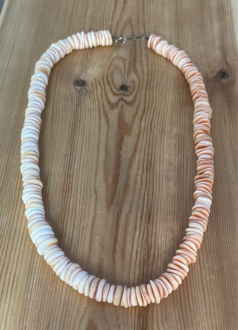 Pink Conch Shell 18” Necklace
