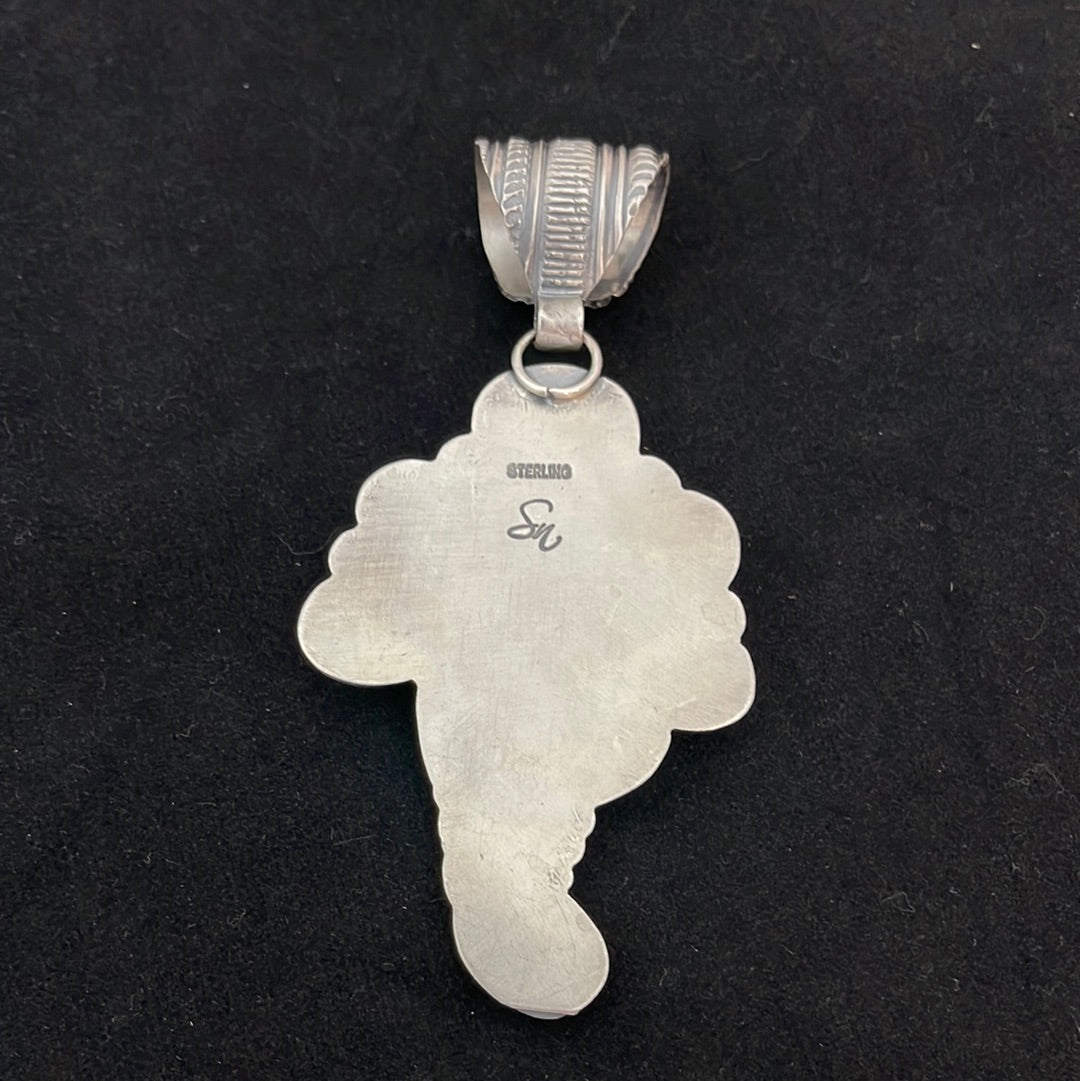 Golden Hills Turquoise Pendant