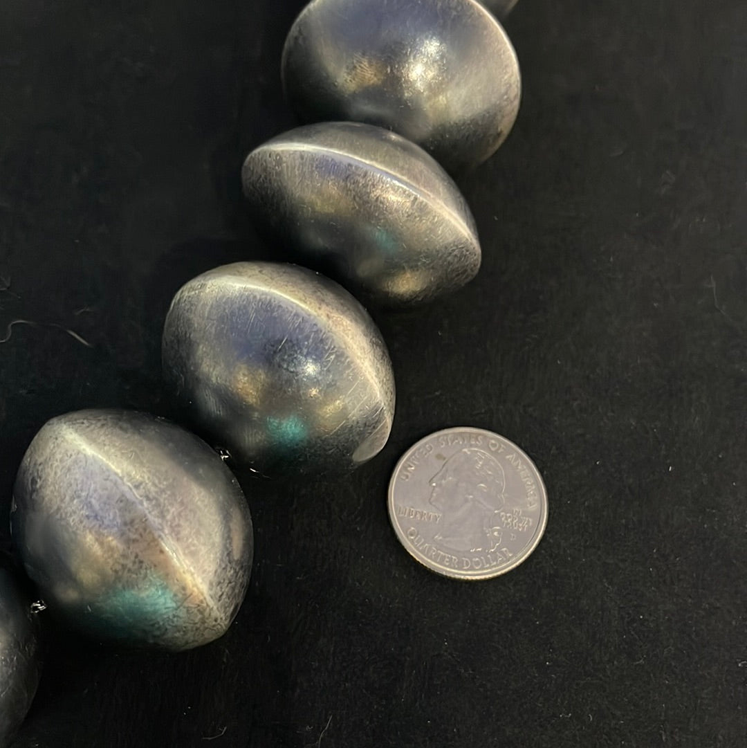 35mm Navajo Pearls 28” Necklace