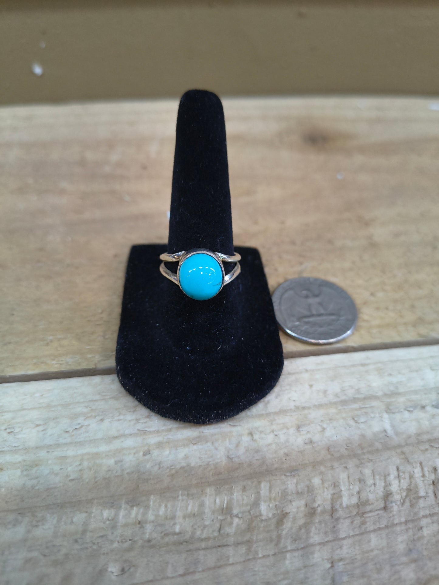 7.0 Kingman Turquoise Ring