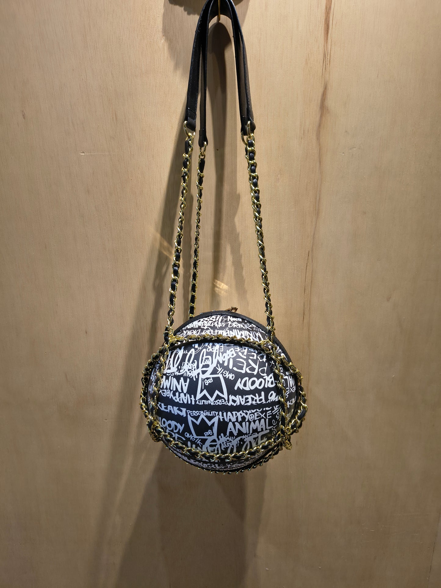 Basketball Purse in Chain Net