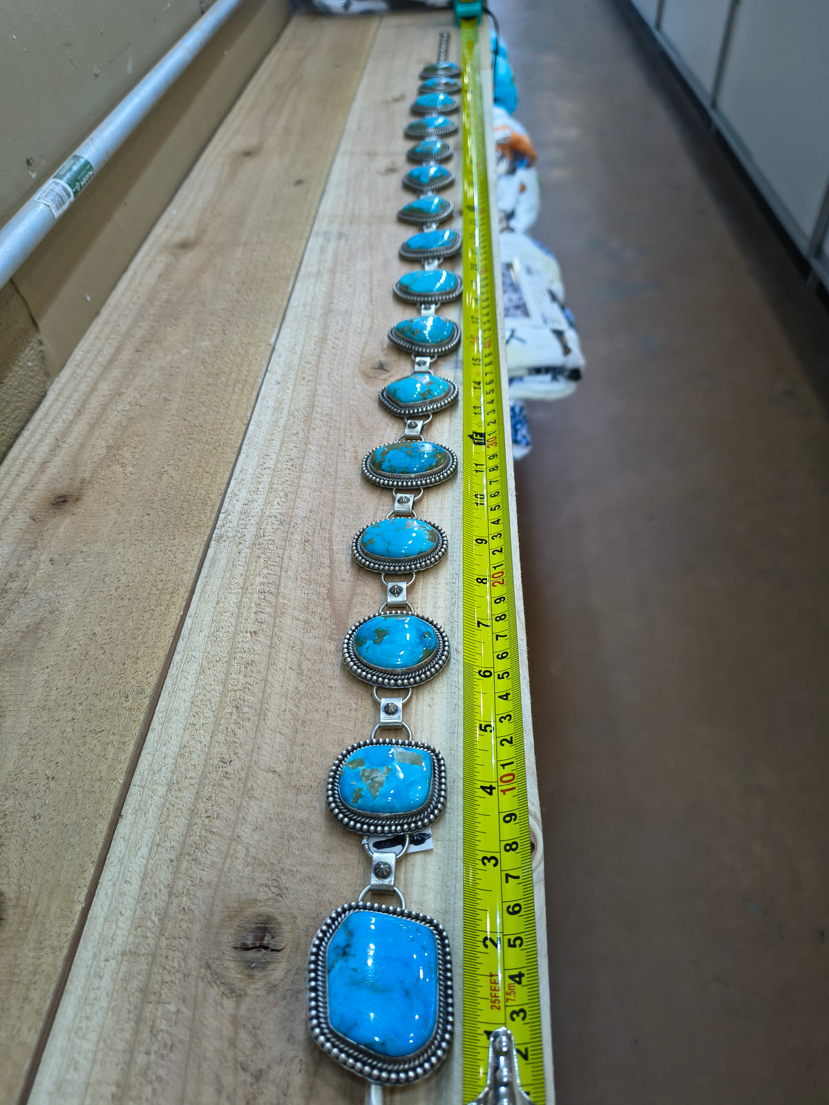 Turquoise 41- 47" Belt