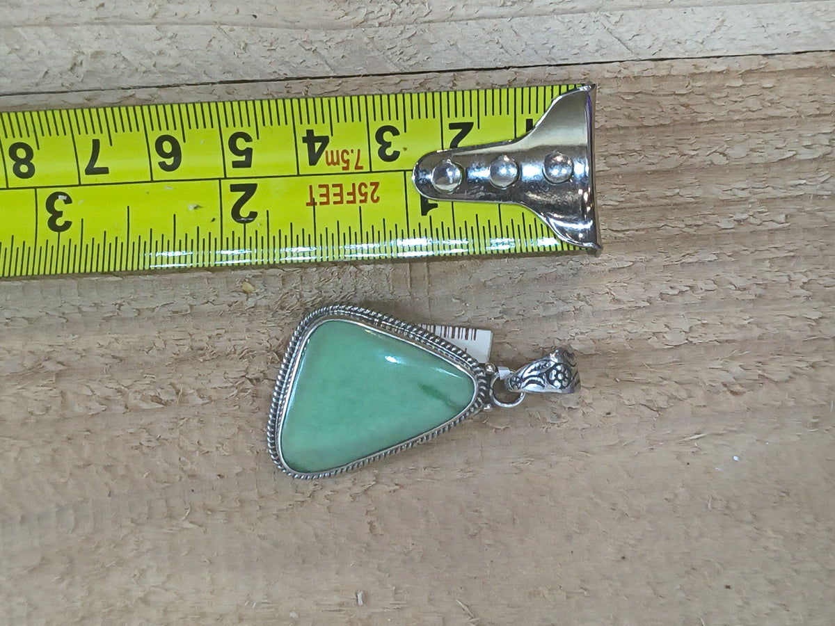 Carico Lake Turquoise Pendant 6mm Bail