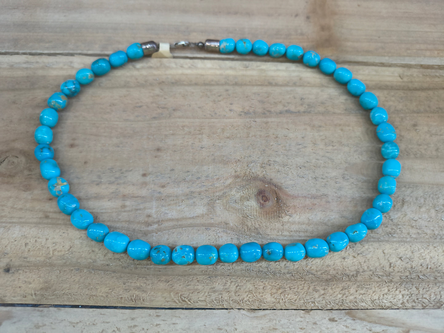 19" Sleeping Beauty Turquoise Necklace