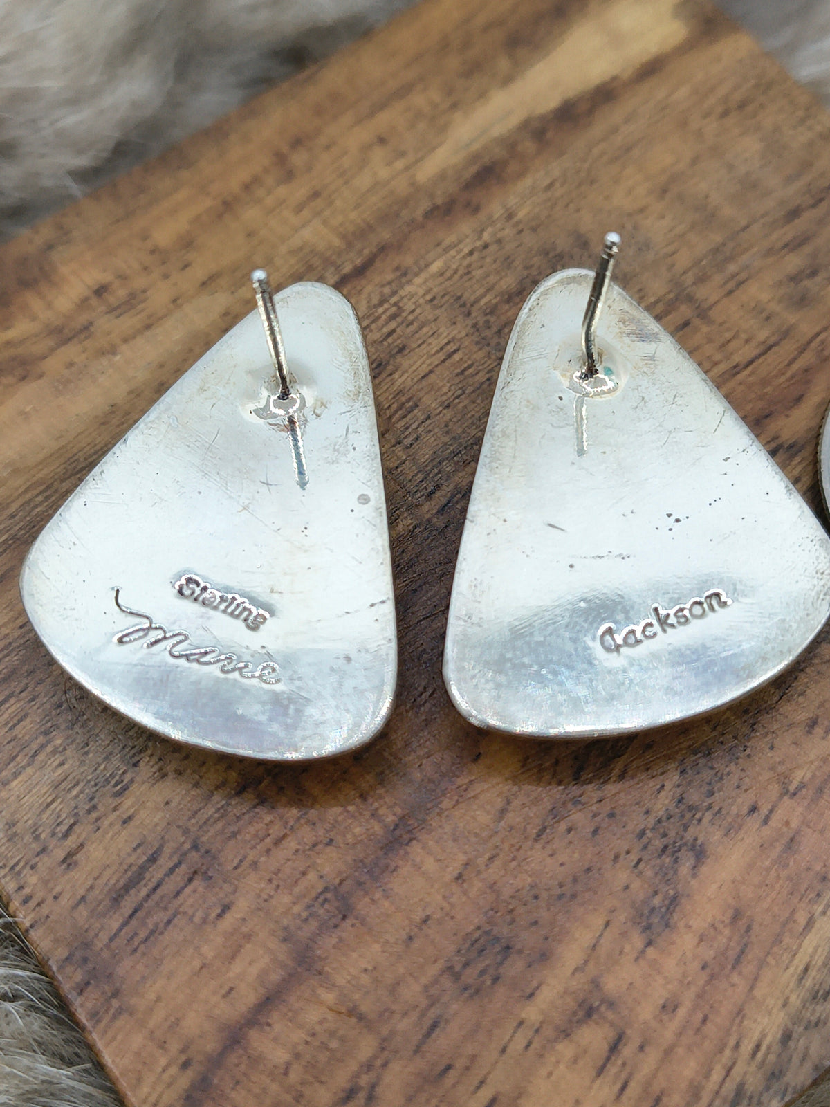 Bumblebee Jasper Earrings by Marie Jackson