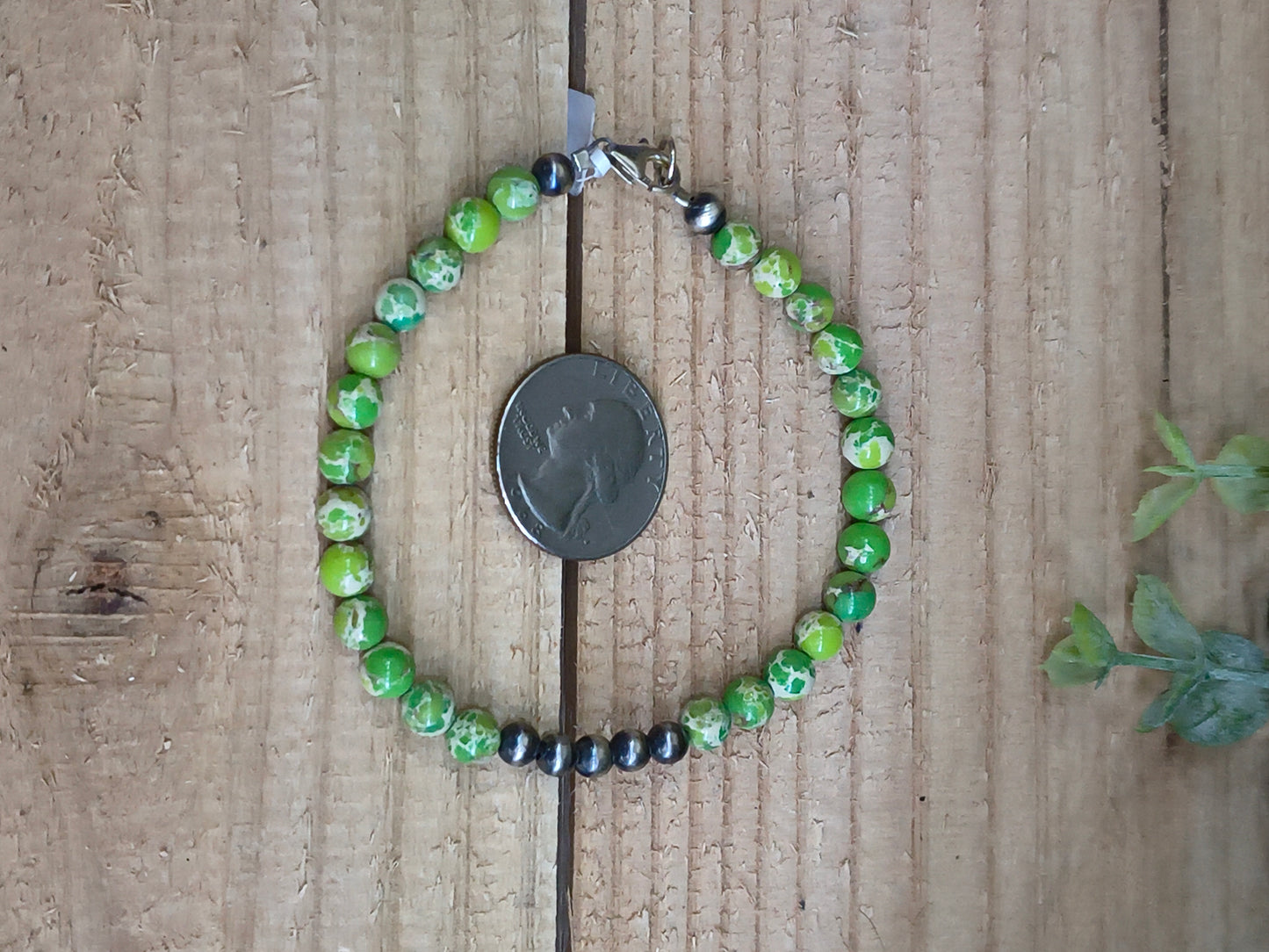 8" Magnesite Bracelet