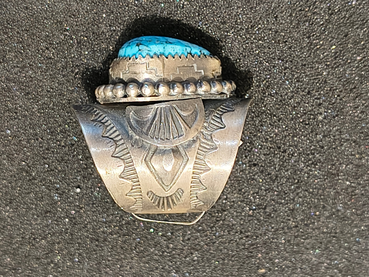 Highgrade Kingman Turquoise 7.5 Ring
