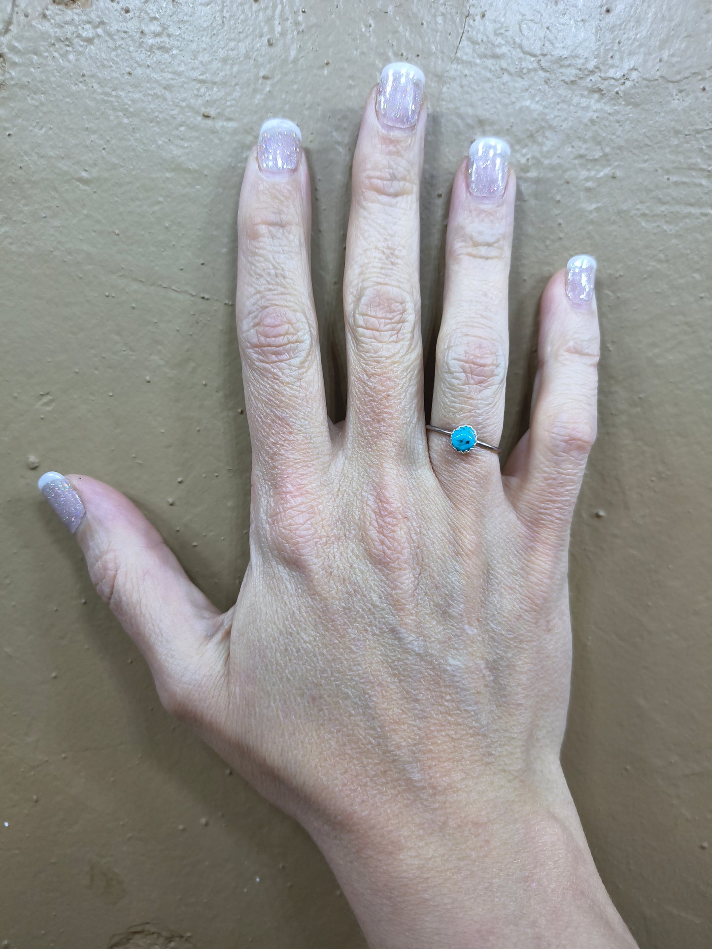 5.5 Dainty Turquoise Ring