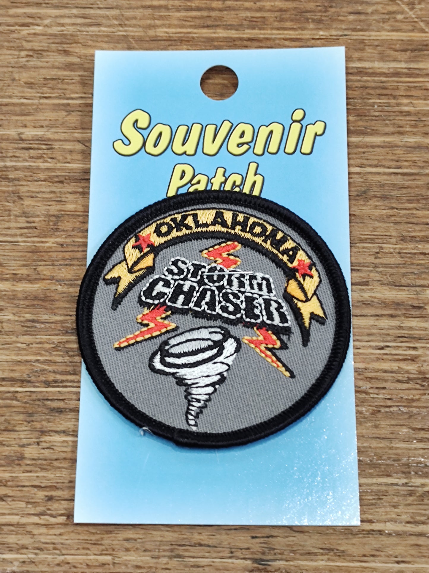 Storm Chaser Iron-On Patch