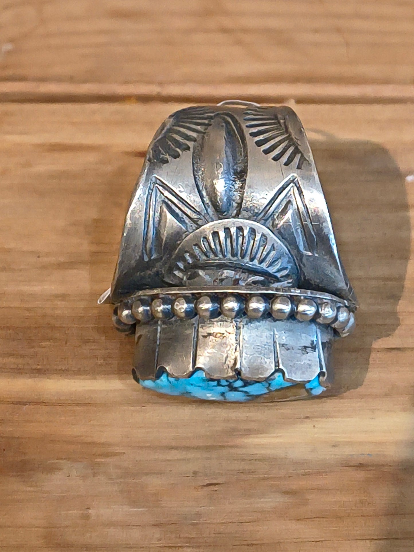 Highgrade Kingman Turquoise 10 Ring