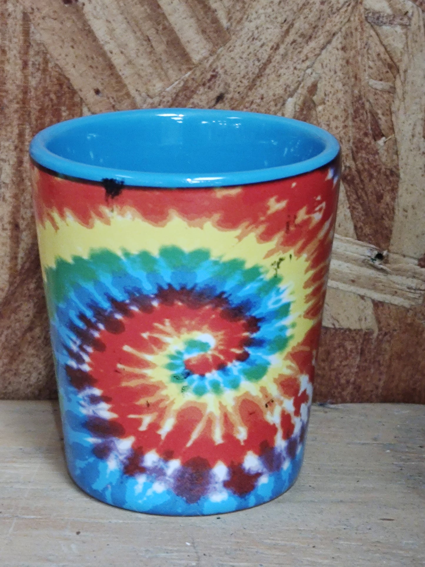 Tie Dye, Buckin' Flamingo - Pawhuska, OK - Shot Glass