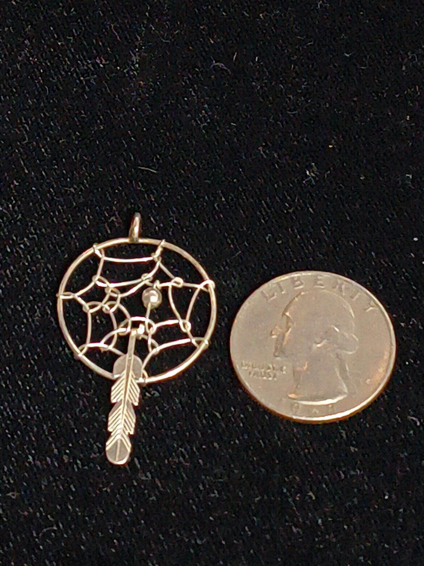 Dream Catcher Pendant on 16" Chain