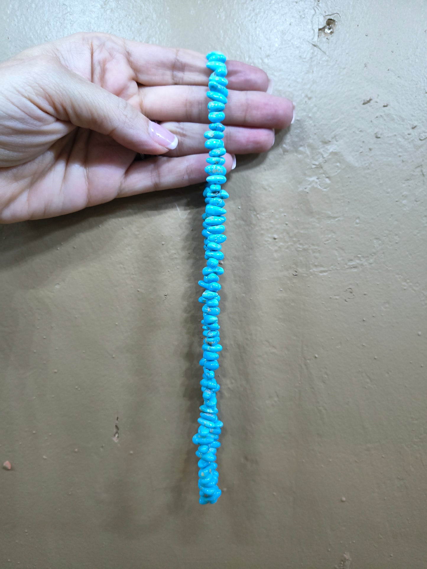 18" Chunk Turquoise Necklace