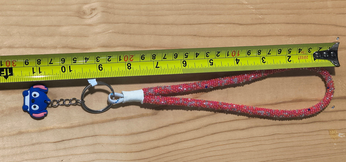 Beaded Wrist Lanyard by Lillian & Vernon Steele, Apache
