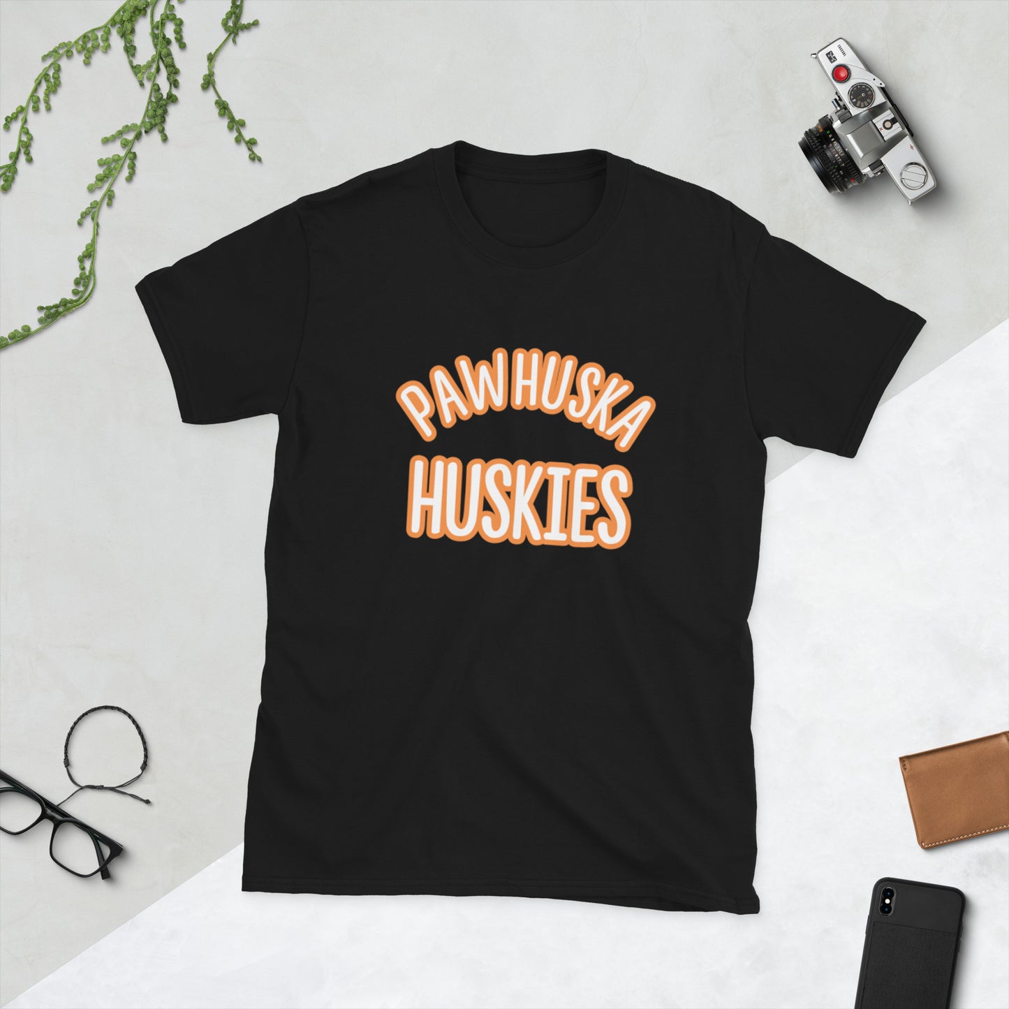 PAWHUSKA HUSKIES Short-Sleeve Unisex T-Shirt