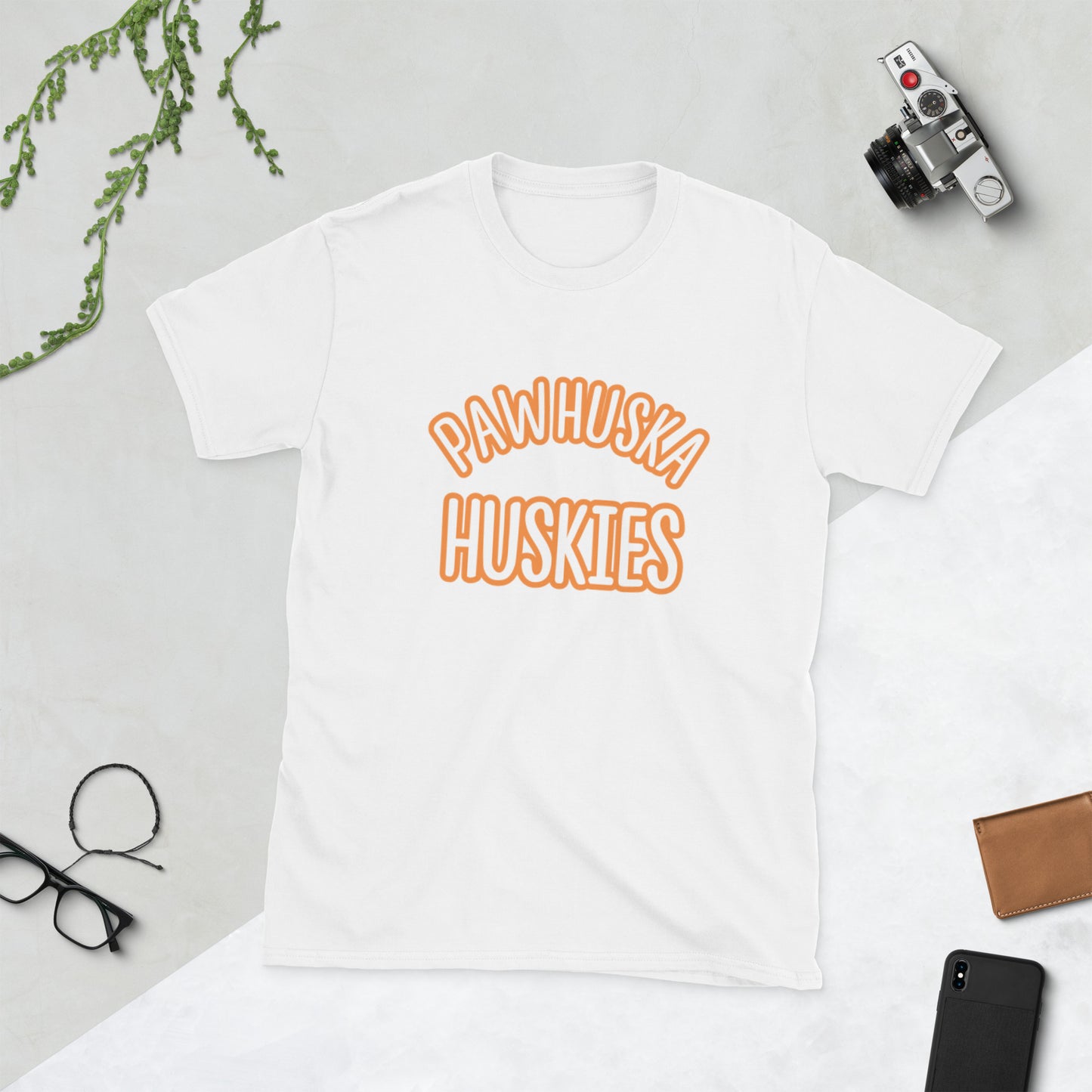 PAWHUSKA HUSKIES Short-Sleeve Unisex T-Shirt