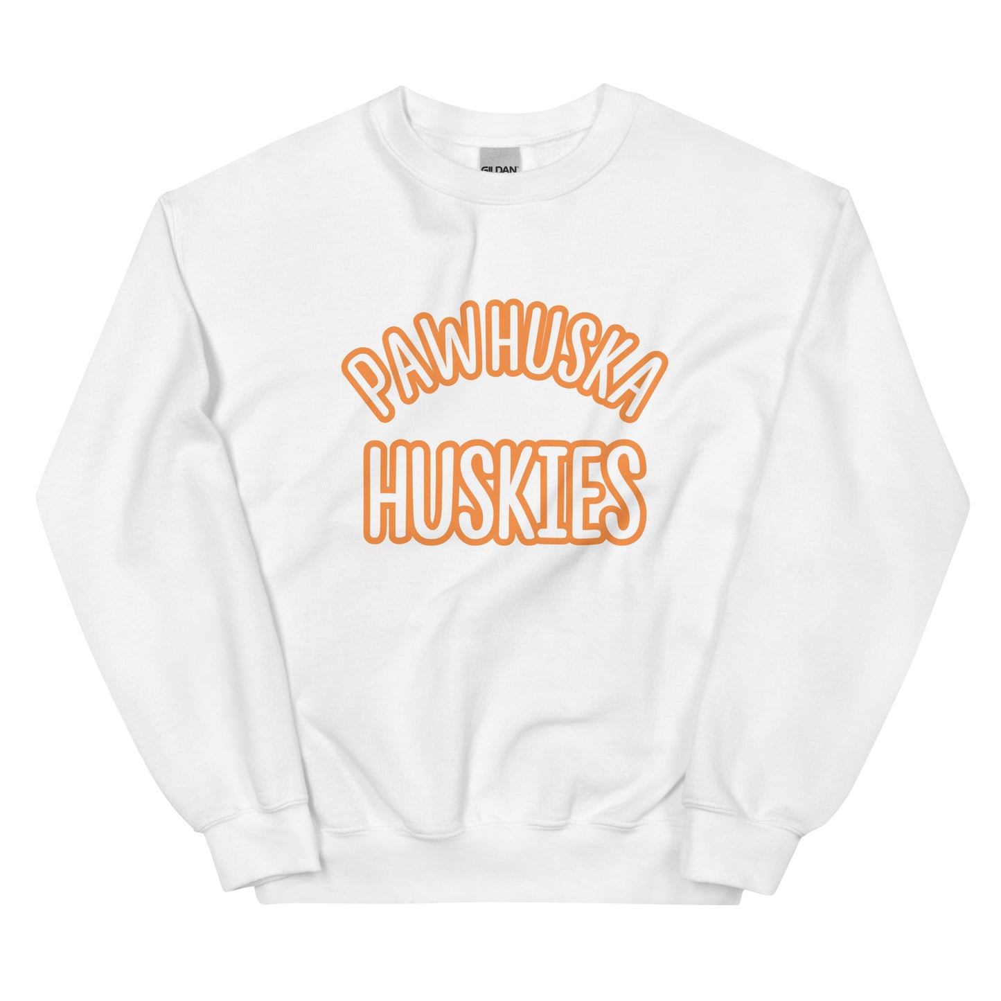PAWHUSKA HUSKIES ROUNDED FONT