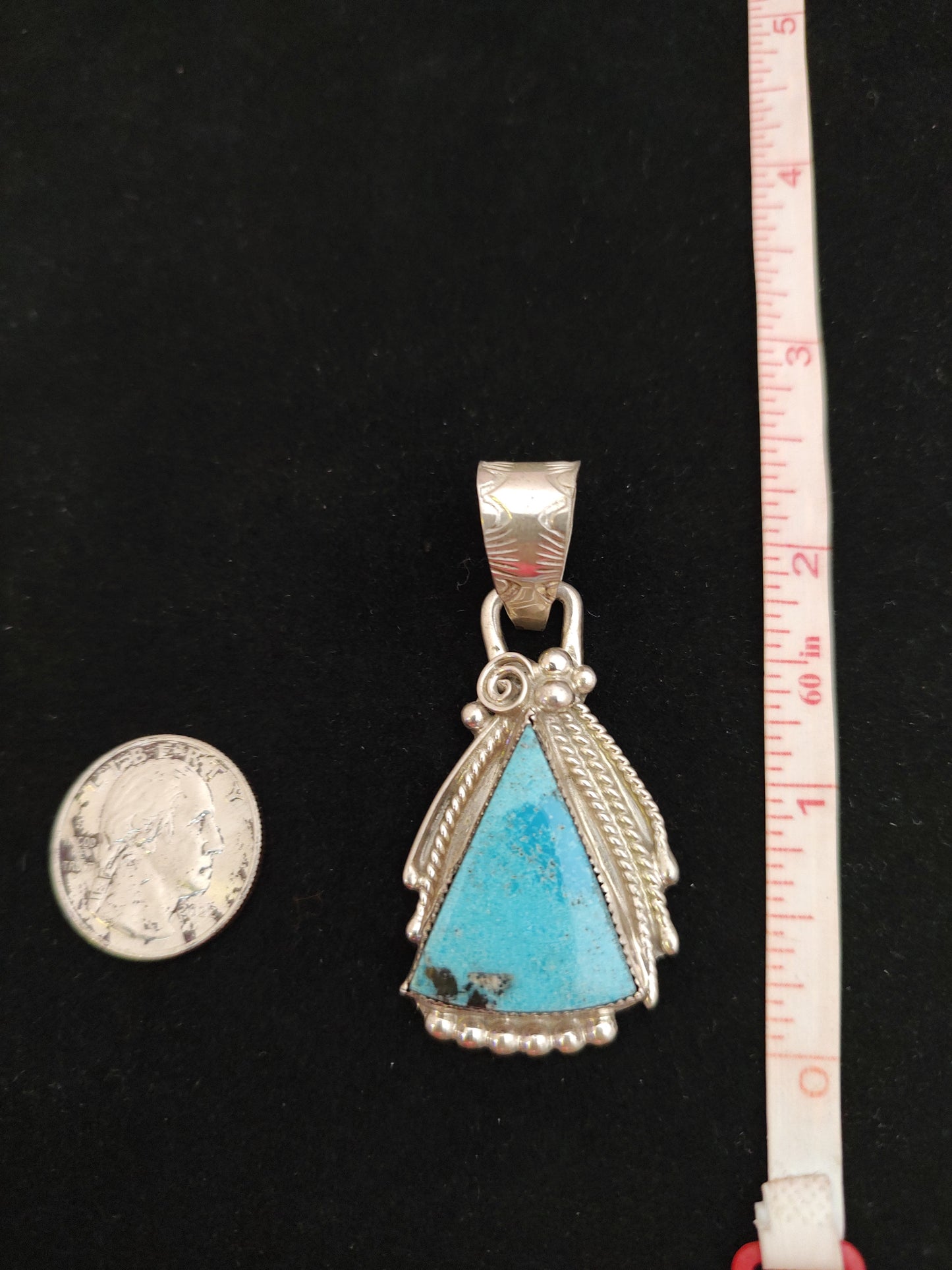 Kingman Turquoise Pendant