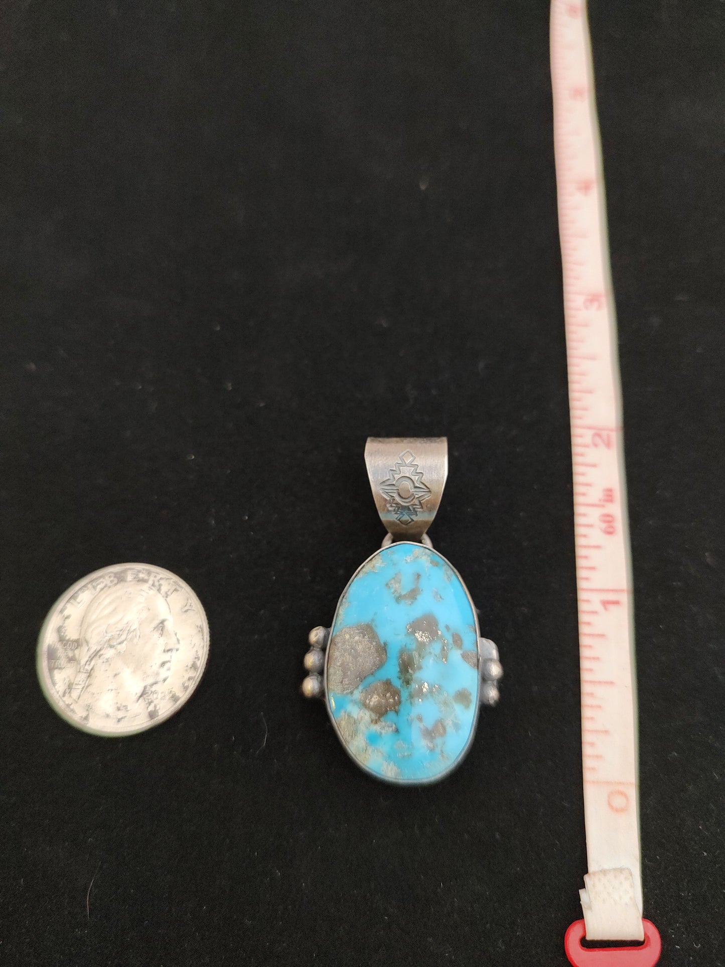 Kingman Turquoise Pendant
