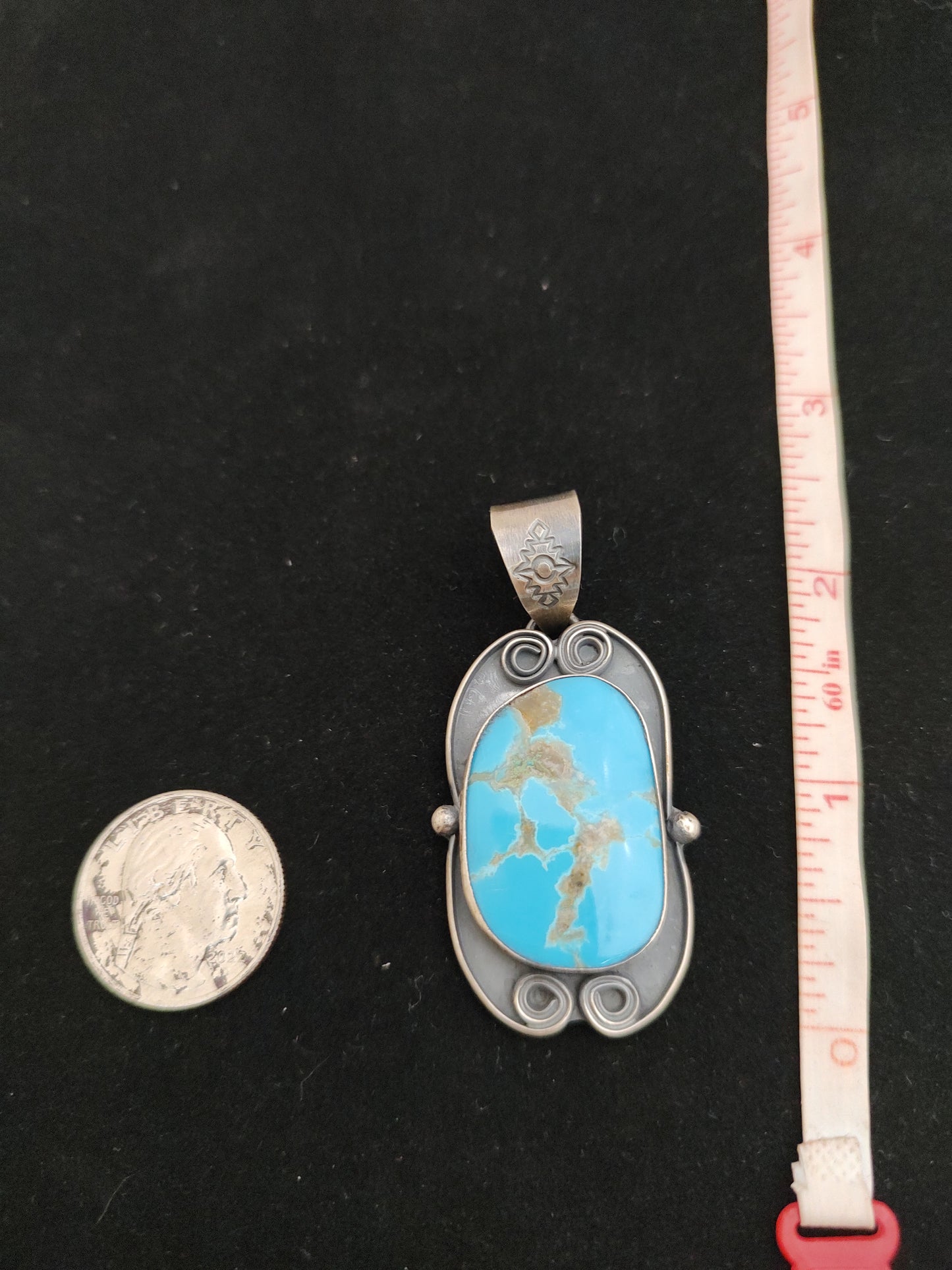 Kingman Turquoise Pendant