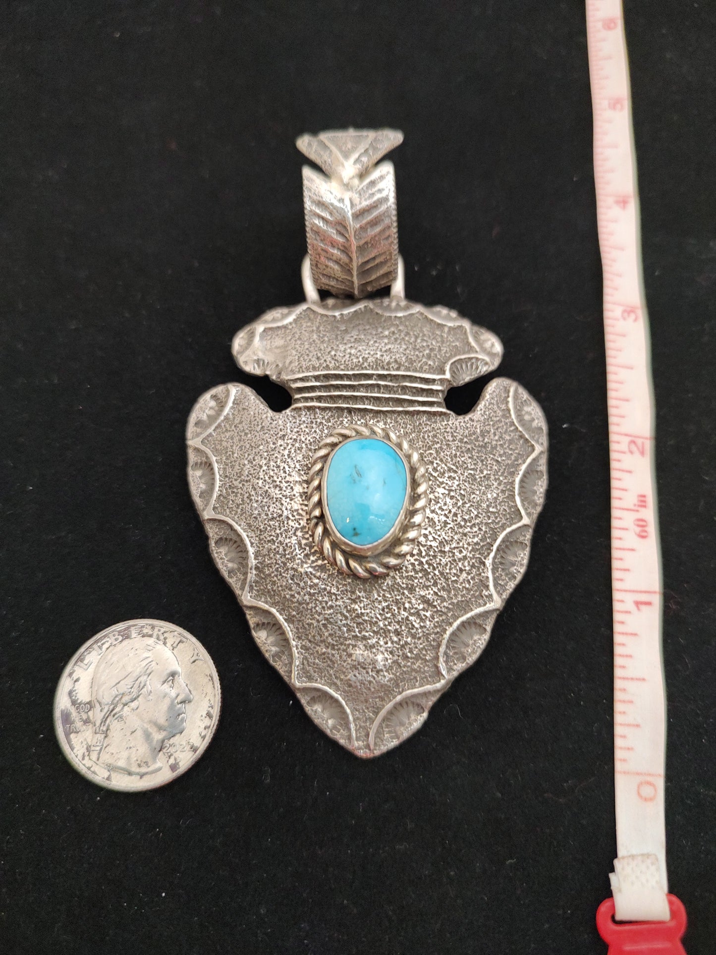 Sonoran Blue Turquoise Pendant