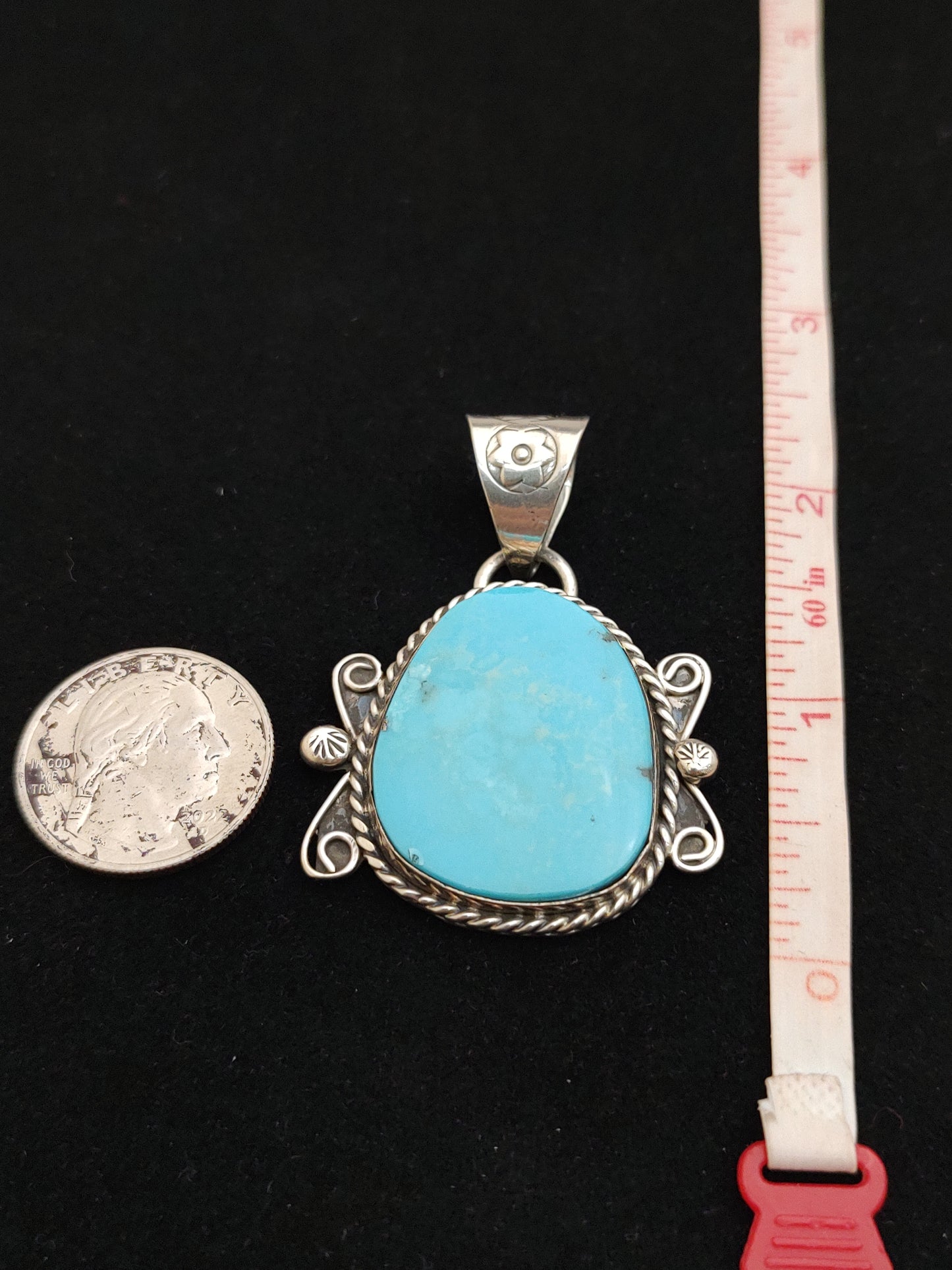 Kingman Turquoise Pendant