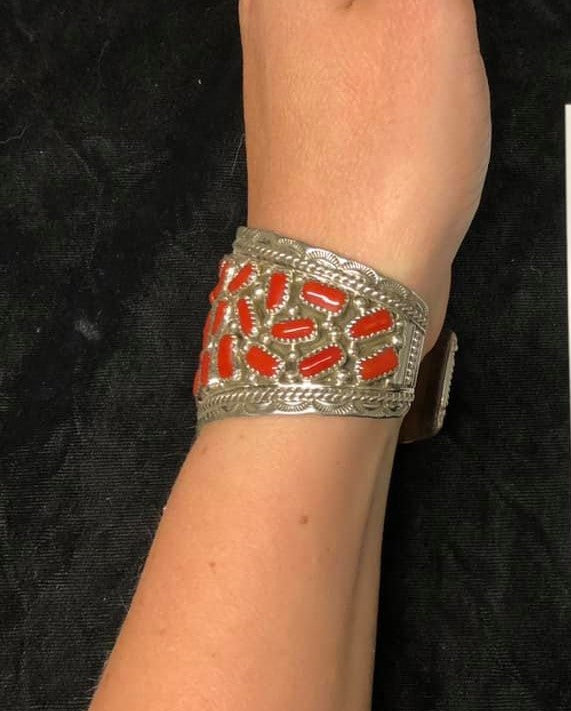 Amazing Coral Cuff